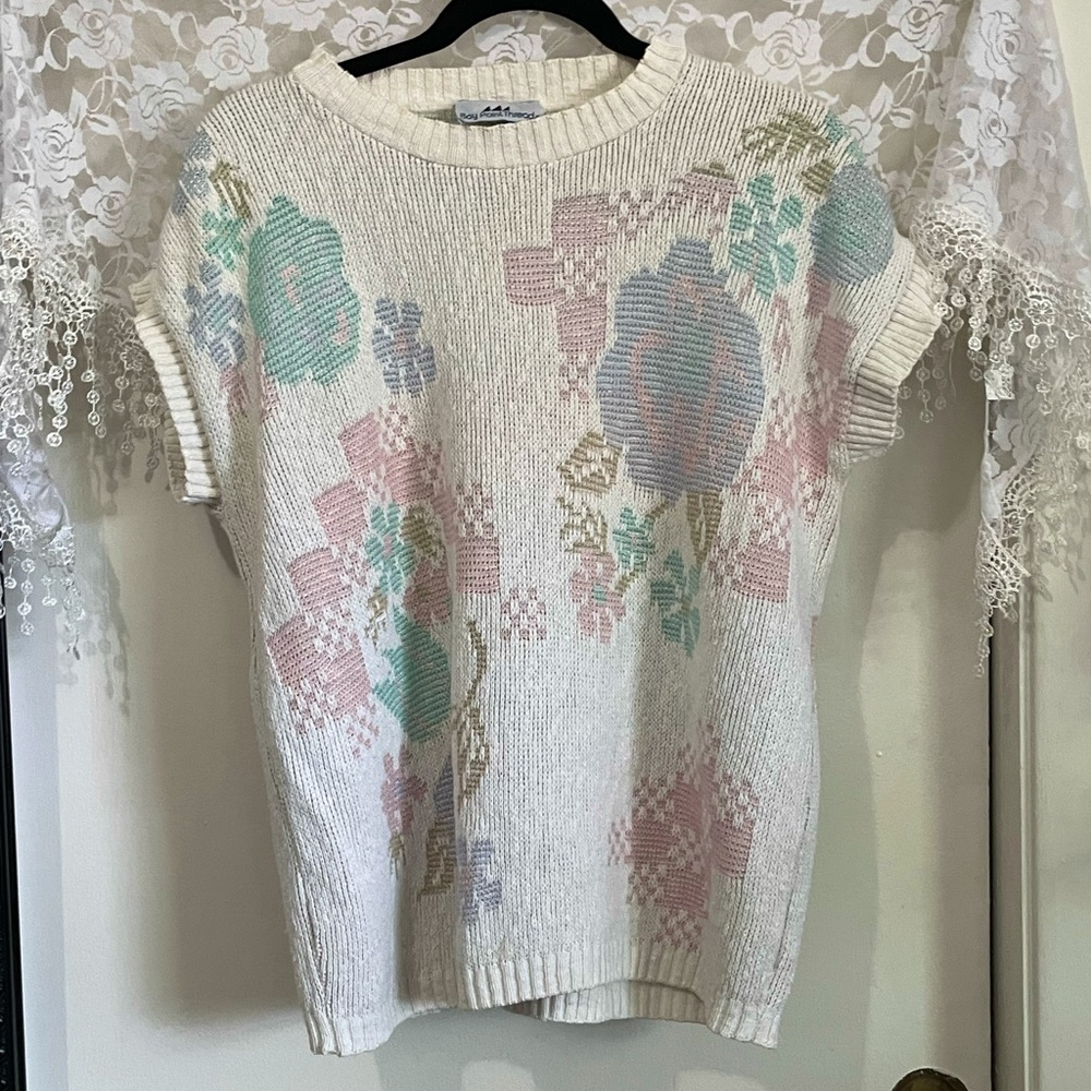 Vintage Knit Sweater Vest
